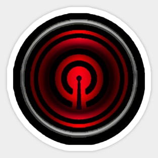 Crimson & Spell Caster Emblem (Radio Sentai Castranger) Sticker